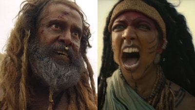 Thangalaan trailer: Vikram and Malavika Mohanan play the leads in the film. Thangalaan trailer: Vikram and Malavika Mohanan play the leads in the film.