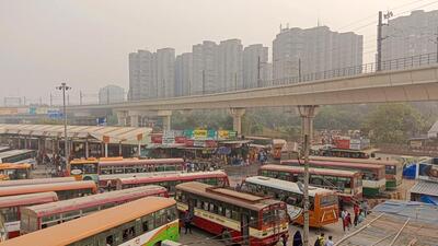 The old bus stand (above) in Ghaziabad, which is spread over 10,000 square metres, is set to be redeveloped at a cost of ₹125 crore, UPSRTC officials said on Wednesday. (Sakib Ali/HT Photo) The old bus stand (above) in Ghaziabad, which is spread over 10,000 square metres, is set to be redeveloped at a cost of ₹125 crore, UPSRTC officials said on Wednesday. (Sakib Ali/HT Photo)