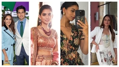Dust off your midweek blues and take some serious sartorial inspo from these celebs who made it to today's best-dressed celebs list. With Sid-Kiara serving major couple goals to Isha Ambani in handcrafted Tarun Tahiliani lehenga, and more... Dust off your midweek blues and take some serious sartorial inspo from these celebs who made it to today's best-dressed celebs list. With Sid-Kiara serving major couple goals to Isha Ambani in handcrafted Tarun Tahiliani lehenga, and more... 