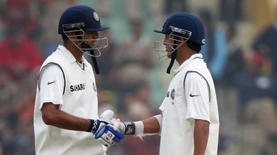 Gautam Gambhir (R) has succeeded Rahul Dravid (R) as India's head coach (HT archive) Gautam Gambhir (R) has succeeded Rahul Dravid (R) as India's head coach (HT archive)