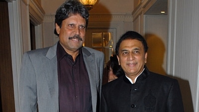 Kapil Dev and Sunil Gavaskar - two of the very best Indian cricket has seen. (Getty)