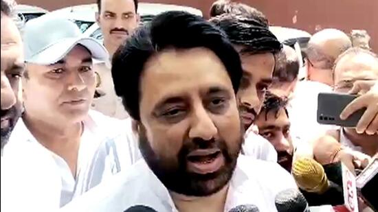 Amanatullah Khan, the Okhla MLA, had moved a petition seeking to set aside the April 9 order of the magistrate court, and to put a stay on proceedings pending before the magistrate court. (ANI)