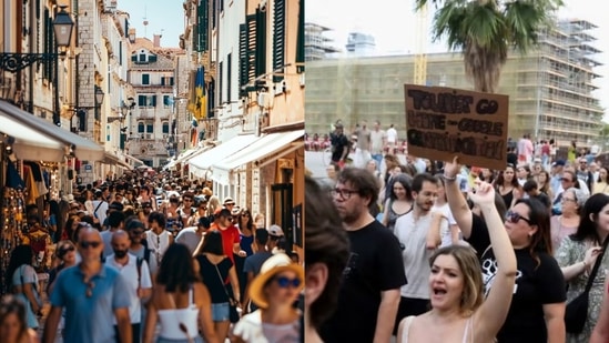 Barcelona rejects overtourism via planned protests(Freepik, X)