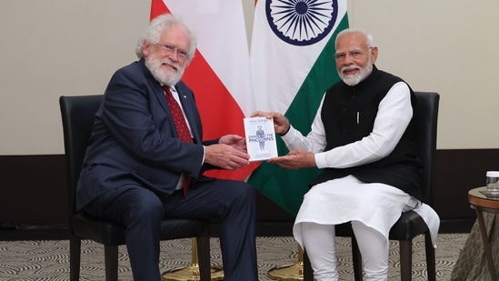 PM Modi met with Austrian physicist Anton Zeilinger (Photo - X)