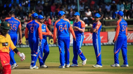 India claimed a 23-run win over hosts Zimbabwe in the third T20 international in Harare on Wednesday to take a 2-1 lead in the five-match series.