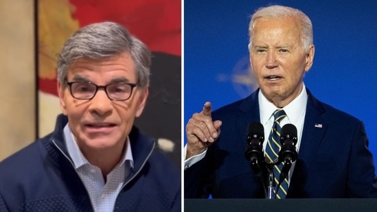 George Stephanopoulos makes damning prediction about Joe Biden's political future after ABC interview (gstephanopoulos/Instagram, Photographer: Graeme Sloan/Bloomberg)