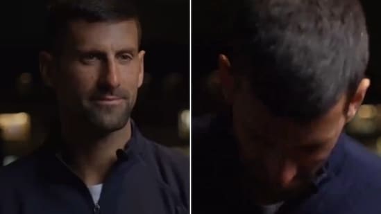 Novak Djokovic was having none of it(Screengrab)