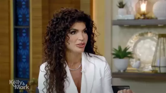 RHONJ star Teresa Giudice addressed her viral Photoshop fail during an appearance on Live with Kelly and Mark(YouTube)