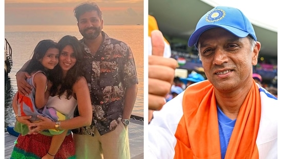 Rohit Sharma's wife Ritika revealed what Rahul Dravid means to them