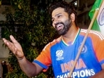 Rohit Sharma, the Indian captain with a big heart. Rohit Sharma, the Indian captain with a big heart.