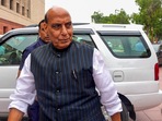 Defence minister Rajnath Singh. Defence minister Rajnath Singh.