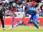 MS Dhoni's run out by Martin Guptill pretty much ended any chance India had of winning the 2019 World Cup semifinal.(Getty Images) MS Dhoni's run out by Martin Guptill pretty much ended any chance India had of winning the 2019 World Cup semifinal.(Getty Images)