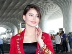Urvashi Rautela is currently in Hyderabad.