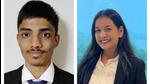 The duo, Kiran Singh (L)from Mumbai and Ghilman Ansari from Navi Mumbai secured AIR 3 with 79.50%, on their first attempt. The duo, Kiran Singh (L)from Mumbai and Ghilman Ansari from Navi Mumbai secured AIR 3 with 79.50%, on their first attempt.