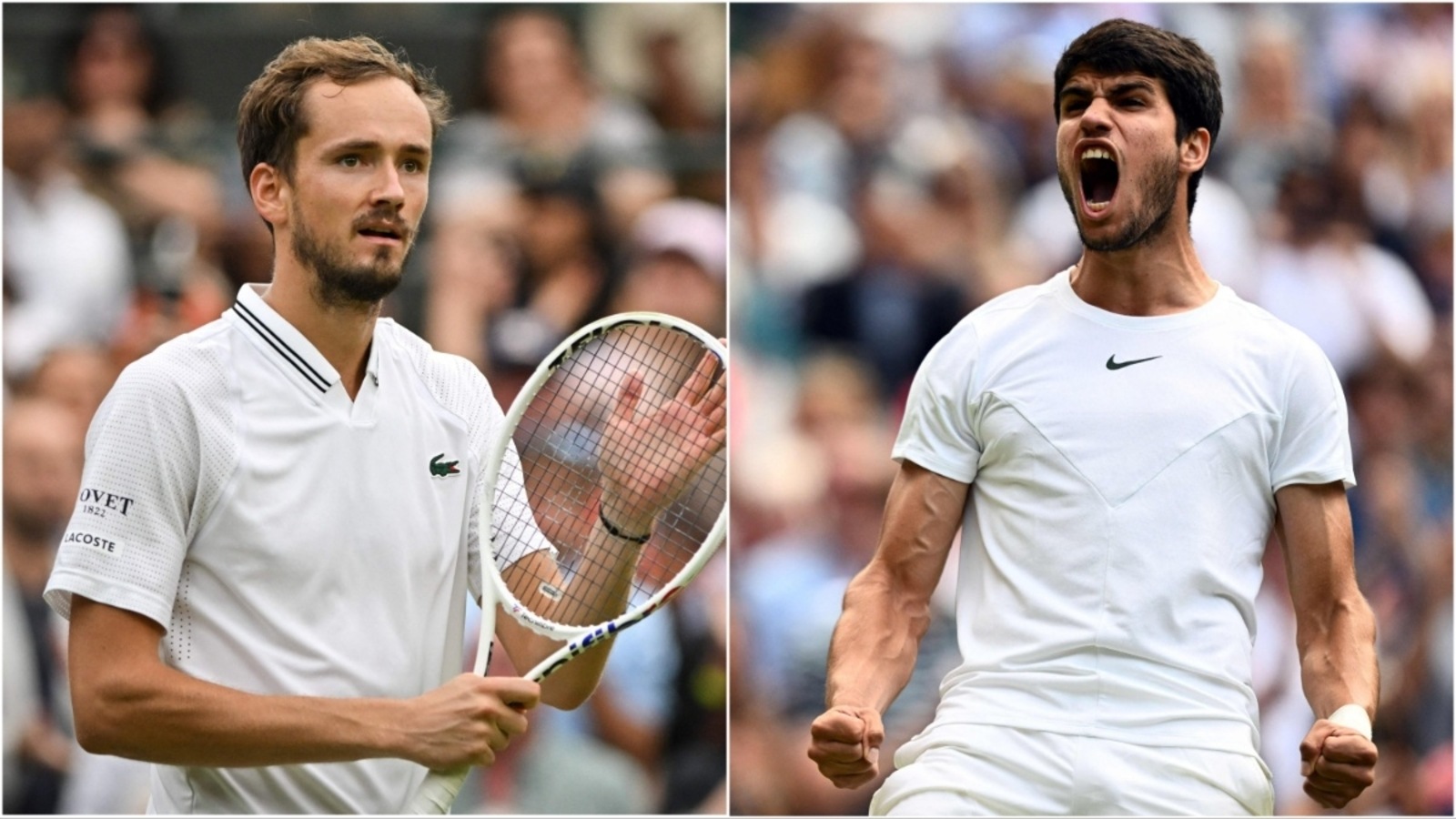 Daniil Medvedev vs Carlos Alcaraz, Wimbledon 2024 live streaming When and where to watch on