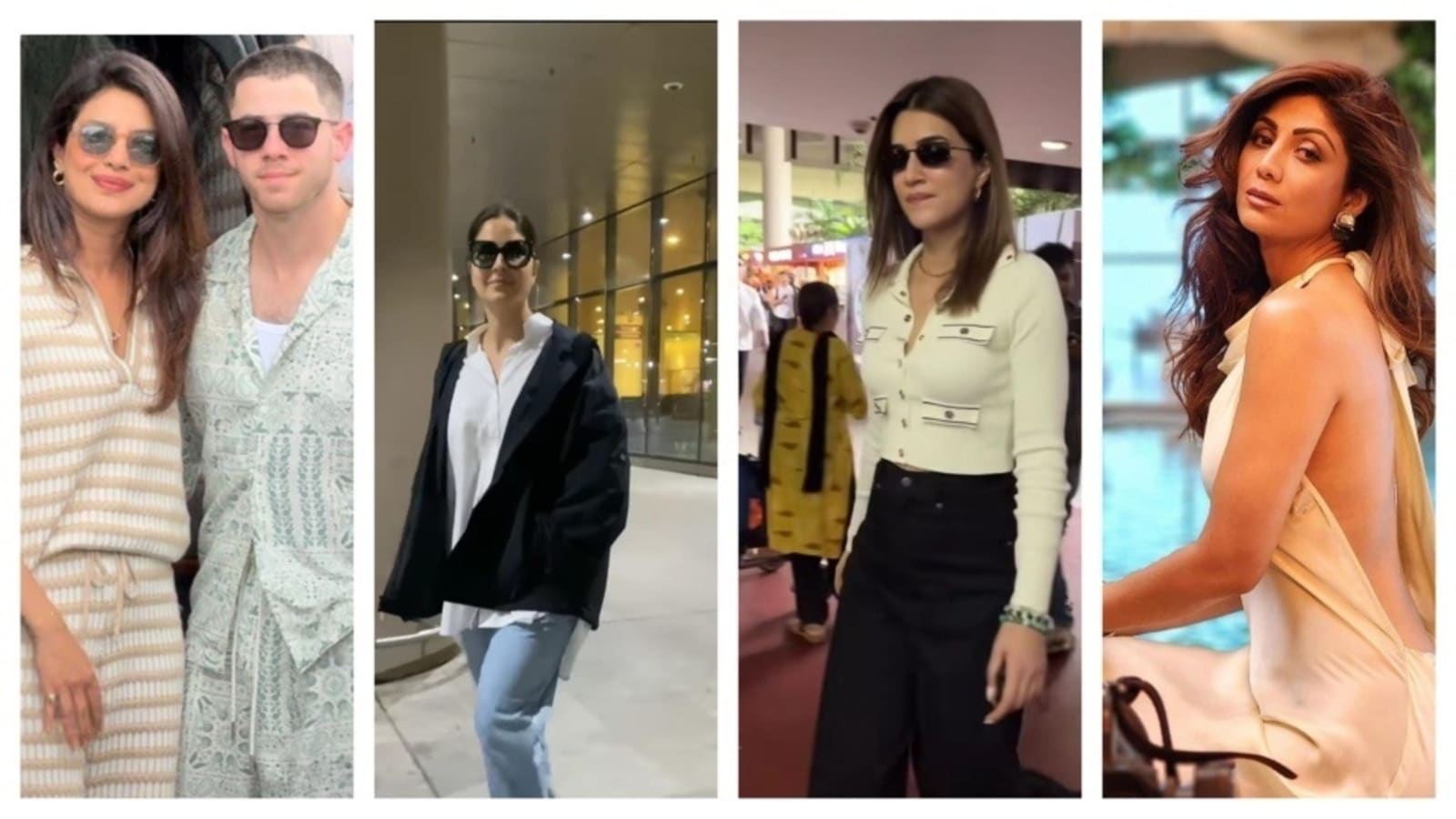 Priyanka-Nick’s co-ords, Katrina Kaif’s baggy look, Kriti Sanon’s ‘It girl’ vibe: Best-dressed celebs of today