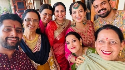 It is believed that the actor-politician has generously gifted her brother a house in Chandigarh. It is believed that the actor-politician has generously gifted her brother a house in Chandigarh. 