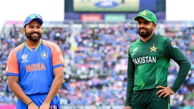 India's captain Rohit Sharma and Pakistan's captain Babar Azam (Pakistan Cricket - X) India's captain Rohit Sharma and Pakistan's captain Babar Azam (Pakistan Cricket - X)
