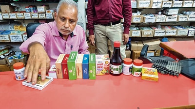 HT visited Patanjali stores across four major Indian cities — New Delhi, Lucknow, Patna and Dehradun — and was able to procure most of these products, procuring a receipt in each of these cases. (HT PHOTO) HT visited Patanjali stores across four major Indian cities — New Delhi, Lucknow, Patna and Dehradun — and was able to procure most of these products, procuring a receipt in each of these cases. (HT PHOTO)