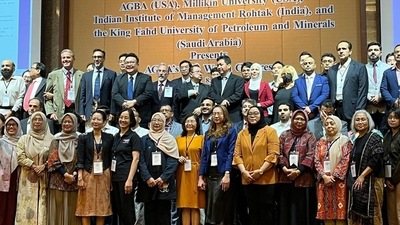 Academics resolved that Indian thought leadership in promoting the Buddhist way of life in promoting sustainability is the need of the hour. (handout)
