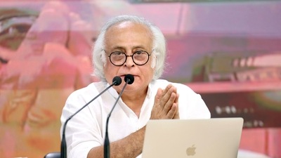 Jairam Ramesh said the Karnataka Platform-based Gig Workers Bill, 2024 is a landmark rights-based legislation that brings formal rights and social security to platform-based gig workers in the state. (HT Files ) Jairam Ramesh said the Karnataka Platform-based Gig Workers Bill, 2024 is a landmark rights-based legislation that brings formal rights and social security to platform-based gig workers in the state. (HT Files )