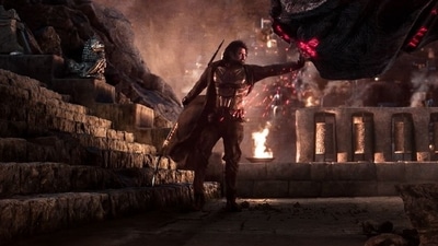 Kalki 2898 AD worldwide box office day 15: Prabhas in a still from the film. Kalki 2898 AD worldwide box office day 15: Prabhas in a still from the film.