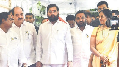 Mumbai, India - July 11, 2024:CM Eknath Shinde during monsoon session at Vidhan Bhavan, in Mumbai, India, on Thursday, July 11, 2024. (Photo by Anshuman Poyrekar/ Hindustan Times) (Hindustan Times)