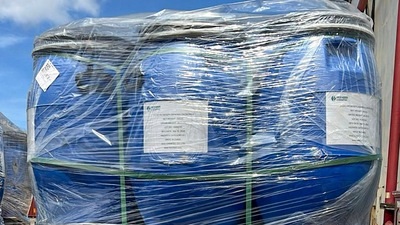 Security agencies seize banned chemicals heading to Pakistan from China at the Kattupalli Port, in Tiruvallur district. (PTI) Security agencies seize banned chemicals heading to Pakistan from China at the Kattupalli Port, in Tiruvallur district. (PTI)