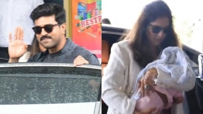 Ram Charan and Upasana Konidela also attended Anant Ambani and Radhika Merchant's pre-wedding bash. Ram Charan and Upasana Konidela also attended Anant Ambani and Radhika Merchant's pre-wedding bash.