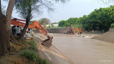 The Haryana irrigation department maintains the Munak Canal. (HT PHOTO) The Haryana irrigation department maintains the Munak Canal. (HT PHOTO)