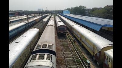 The two boys were intercepted by security personnel at the Delhi railway station, causing them to get scared and contact their families. (HT Photo) The two boys were intercepted by security personnel at the Delhi railway station, causing them to get scared and contact their families. (HT Photo)