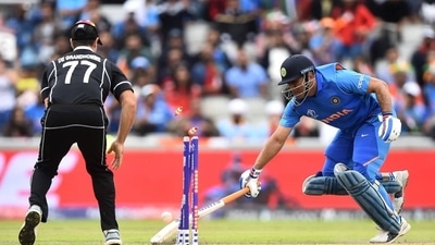 MS Dhoni's run out by Martin Guptill pretty much ended any chance India had of winning the 2019 World Cup semifinal. (Getty Images) MS Dhoni's run out by Martin Guptill pretty much ended any chance India had of winning the 2019 World Cup semifinal. (Getty Images)