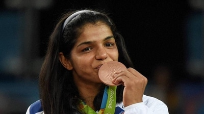 India endured a stunning barren run at them 2016 Rio Olympics after their record medal haul in London and this was ended by Sakshi Malik, who won bronze in women's 58kg wrestling. She thus became the first female wrestler from India to win an Olympic medal. (PTI) India endured a stunning barren run at them 2016 Rio Olympics after their record medal haul in London and this was ended by Sakshi Malik, who won bronze in women's 58kg wrestling. She thus became the first female wrestler from India to win an Olympic medal. (PTI)