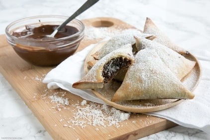 Nutella samosa (The Petite Cook)