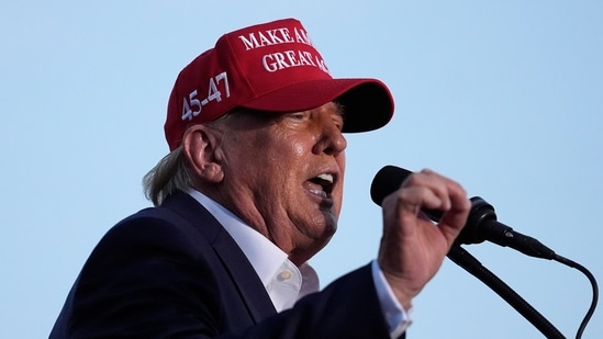 Donald Trump teases running mate decision (AP Photo/Rebecca Blackwell)(AP)