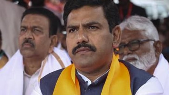 Karnataka BJP chief BY Vijayendra. (PTI)