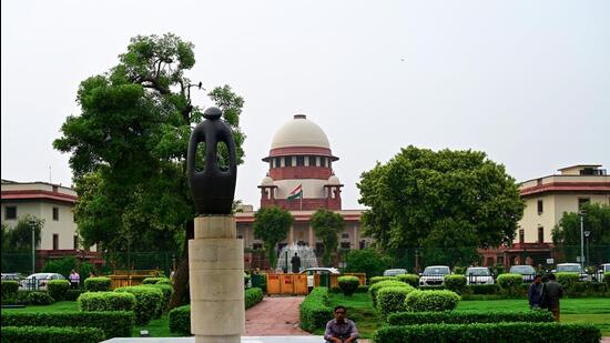 The Supreme Court. (HT PHOTO) The Supreme Court. (HT PHOTO)