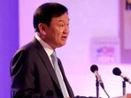 Thaksin Shinawatra, former prime minister of Thailand. HT Photo/Ajay Aggarwal Thaksin Shinawatra, former prime minister of Thailand. HT Photo/Ajay Aggarwal
