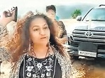 A video of her mother Manorama brandishing a firearm and purportedly threatening villagers in Mulshi taluka, Pune district, started doing the rounds on social media. A video of her mother Manorama brandishing a firearm and purportedly threatening villagers in Mulshi taluka, Pune district, started doing the rounds on social media.