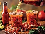 Michelada is a spicy beer based cocktail(Adobe stock ) Michelada is a spicy beer based cocktail(Adobe stock )
