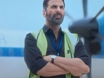 Akshay Kumar in a still from Sarfira. Akshay Kumar in a still from Sarfira.