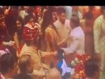Anant Ambani, surrounded by Priyanka Chopra, Nick Jonas and Bollywood stars, at his baaraat. Anant Ambani, surrounded by Priyanka Chopra, Nick Jonas and Bollywood stars, at his baaraat.