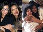 Priyanka Chopra Jonas with her mother-in-law, Denise Jonas