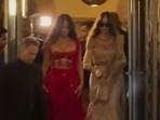 Kardashian sisters spotted leaving their hotel. Kardashian sisters spotted leaving their hotel.