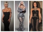 Kim Kardashian reigns as the true queen of the bodycon outfits. Form-fitting dresses accentuate her sculpted hourglass figure, oozing sensual glam in all her looks. She recently arrived in Mumbai with her sister Khloe Kardashian to attend Anant Ambani's and Radhika Merchant's wedding, stunning in a snug, beige dress. Here's a collection showcasing all the times she has rocked bodycon dresses.