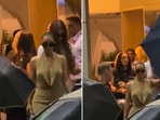 Kim Kardashian and Khloe Kardashian arrived in Mumbai yesterday. They were spotted at Kalina airport. Kim Kardashian and Khloe Kardashian arrived in Mumbai yesterday. They were spotted at Kalina airport.