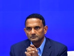 K. Krithivasan, Chief Executive Officer and Managing Director, Tata Consultancy Services (TCS) during the announcement of the Q1 financial results 2024-25 at a press conference, in Mumbai. K. Krithivasan, Chief Executive Officer and Managing Director, Tata Consultancy Services (TCS) during the announcement of the Q1 financial results 2024-25 at a press conference, in Mumbai.