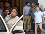 Anant Ambani, Radhika Merchant wedding: West Bengal chief minister Mamata Banerjee and former Bihar CM Lalu Prasad arrive in Mumbai. Anant Ambani, Radhika Merchant wedding: West Bengal chief minister Mamata Banerjee and former Bihar CM Lalu Prasad arrive in Mumbai.
