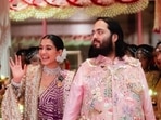 Anant Ambani, Radhika Merchant wedding: Radhika and Anant are childhood sweethearts and have been dating for years now. Anant Ambani, Radhika Merchant wedding: Radhika and Anant are childhood sweethearts and have been dating for years now.