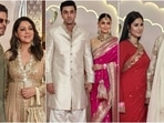 Shah Rukh Khan, Gauri Khan, Ranbir Kapoor, Alia Bhatt, Katrina Kaif and Vicky Kaushal dazzle at Anant Ambani and Radhika Merchant's wedding. Shah Rukh Khan, Gauri Khan, Ranbir Kapoor, Alia Bhatt, Katrina Kaif and Vicky Kaushal dazzle at Anant Ambani and Radhika Merchant's wedding.
